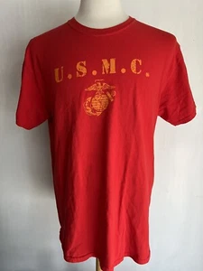 U.S.M.C. Official Men's United States Marine Corps Military T-Shirt Size Large - Picture 1 of 4