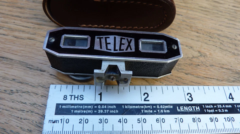 TELEX RANGEFINDER with leather case,  made in Germany, - Image 1 of 1