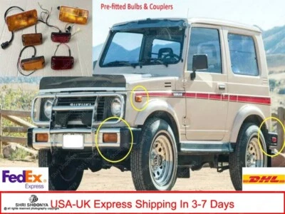 Juego de luces marcadoras laterales Suzuki Samurai SJ413 SJ410 rojo oscuro/ámbar- 36540-80000 Foto 1 de 4