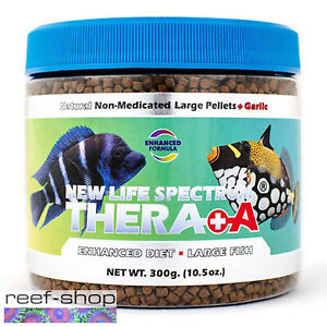 New Life Spectrum THERA +A Large Pellet 300g Fish Food Fast Free USA Shipping