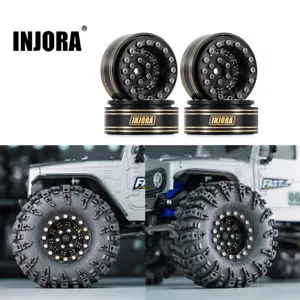 Llantas de latón pesado INJORA Beadlock de 1,3" para coche sobre orugas de radiocontrol de 1/24 1/18, 81 g/PCS - Imagen 1 de 12
