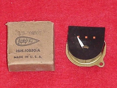 NOS 1937 37 1938 38 1939 FORD PASSENGER CAR BATTERY GAUGE AMP RAT STREET ROD - Image 1 of 4