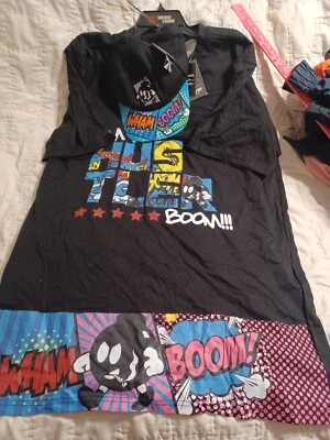 Wham Boom Camiseta Y Gorra Combo Nueva Corona Sagrada Para Hombres XL Negra Nueva Con Etiquetas Foto 1 de 4