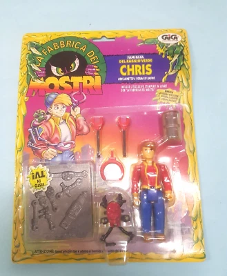 🟢LA FABBRICA DEI MOSTRI GiG ToyMax VINTAGE MISB CHRIS OTTIME CONDIZIONI - Immagine 1 di 2