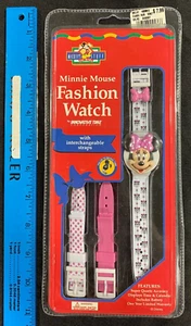 VINTAGE 1990ER JAHRE INNOVATIVES DISNEY MICKEY'S STUFF MINNIE MODE UHR NEU VERSIEGELT (NM) - Bild 1 von 2