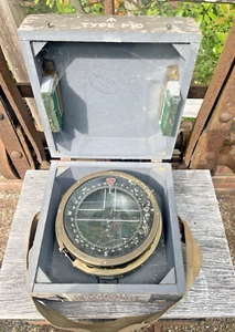 Type P10 WW2 Aircraft Gimbal Compass Vintage world war 2 RAF Bomber Airplane - Picture 1 of 14