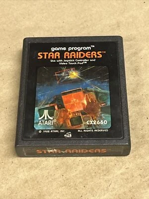 Star Raiders Atari 2600 (1982, Untested) - Image 1 of 2