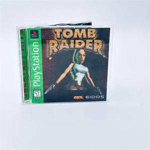 Tomb Raider - Featuring Lara Croft (Sony PlayStation 1, 1996) - Picture 1 of 2