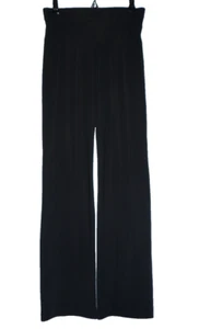 Pantalone donna vintage OMAR PIRAGINO Milano designer S elasticizzato chic nylon spandex - Foto 1 di 5