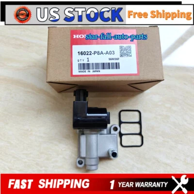 OEM NEW Idle Air Control Valve 16022-P8A-A01 For Honda Odyssey 99-04 Pilot 03-04 - Изображение 1 из 4