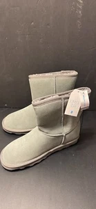 NUEVAS CON ETIQUETAS BOTAS DE MUJER TIME AND TRU SAGE GAMUZA VERDE FORRADAS DE LANA TALLA 8 - Imagen 1 de 4