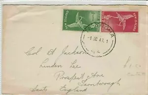Nueva Zelanda 1947 Sellos Cubierta Ref 19923 - Imagen 1 de 2