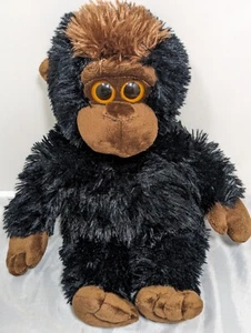 TY Classic Armstrong the Gorilla Monkey 16" Black Brown TySilk 2011 - Picture 1 of 8