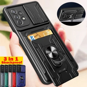 Case For Samsung S23 Plus S22 Ultra A54 A13 A52S Card Holder Stand Wallet Cover - Picture 1 of 17
