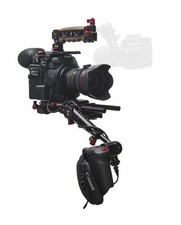 Zacuto Canon C200 EVF Recoil Pro V2 Shoulder Mounted Rig Camera Support Kit