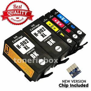 Cartuchos de tinta 902XL para HP 902 Officejet Pro 6958 6960 6963 6968 6970 6978 6979 - Imagen 1 de 10