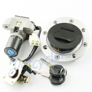 Fuel Cap Ignition Switch For Suzuki GS500 1989-2000 GSX400 GK79A Impulse 1994-99 - Picture 1 of 5