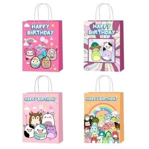 12PCS Squishmallows Paper Lolly Gift Party Bag Party Supplies Kids Birthday - Picture 1 of 5
