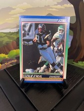 1990 Score Leslie O'Neal #8 Football Card