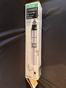 Everbilt 1/2HP 4" Submersible Deep Well Pump - 230v - 600 Gallons per Hour - Picture 1 of 3