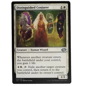 x4 Distinguished Conjurer J22 Juego Magic The Gathering M/Nm Criatura Blanca Poco Común Humano - Imagen 1 de 3