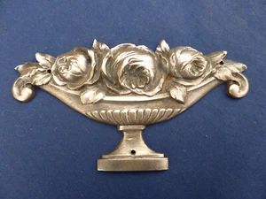 Ornement laiton Vase fleurs décoration meuble 10,8 x 5,8 cm - Imagen 1 de 4