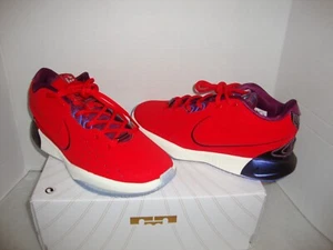 Nuevo Nike FN4305-600 Jóvenes Niños Lebron XXI SE (GS) Tenis Talla 4.5Y Rojo - Imagen 1 de 14