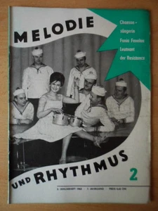 MELODIE UND RHYTHMUS 2/1963 Ingrid Winkler Fania Fenelon Gerhard Siebholz - Bild 1 von 1