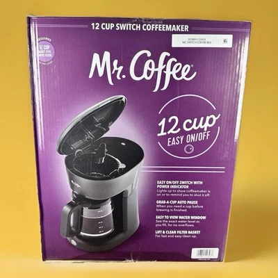 Coffee Maker, 12 Cups, with Auto Pause and Glass Carafe - Image 1 of 4