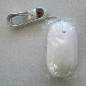 Vintage Apple Mighty Mouse A1152 USB Wired Mouse - New in Plastic- Never Used! - Picture 1 of 11