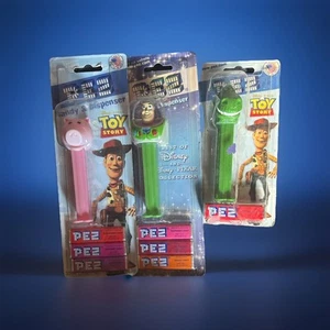 Disney Pixar Toy Story PEZ SPENDERSüßigkeiten mit Spender 1999 BUZZ SELTEN NEU IN OVP - Bild 1 von 5