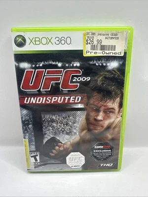 UFC 2009 Undisputed (Microsoft Xbox 360, 2009) W/MANUAL Complete CIB Tested - Image 1 of 4