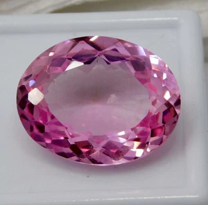 Makelloser 21,85 ct natürlicher rosa Morganit ZERTIFIZIERT oval geschliffener loser Edelstein 💎 - Bild 1 von 10