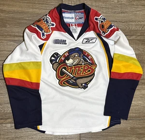 Erie Otters CHL OHL CCM Official Licensed White Hockey Jersey Size Youth S/M - Picture 1 of 3