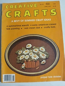 Creative Crafts Magazine #63--June 1978---good - Picture 1 of 11