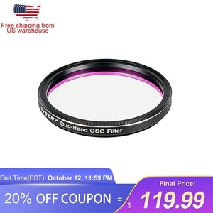 SVBONY SV220 Telescope Filter H-Alpha & OIII 7nm Dual-Band 2" Nebula Filter - Picture 1 of 11