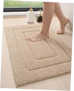 Bathroom Rug 36x24, Non Slip Washable Bath Mat for Shower Floor, Absorbent - Picture 1 of 7