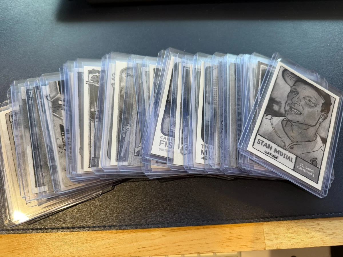 Topps Stan Musial Serial Numbered Baseball Trading Cards