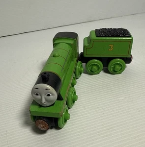 Henry - Thomas The Tank Engine & Friends Wooden Railway Magnet Trains - Picture 1 of 19