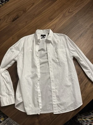 Vince Designer Oxford Button Down Long Sleeve Casual Shirt. Mens Large - Size L  - Image 1 of 4