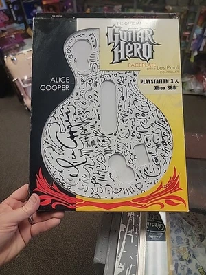 Guitar Hero PS3 Xbox 360 ALICE COOPER Faceplate for Controller - Image 1 of 4