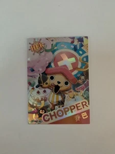 ONE PIECE Holo Custom Art Story Anime Collectible Card HER-04 Tony Tony Chopper - Picture 1 of 2