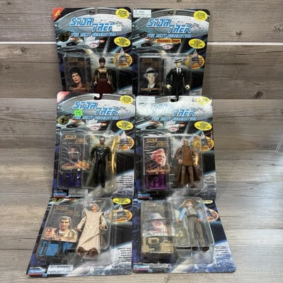 Lwaxana Troi Data Geordi La Forge Noonian Soong Sarek Picard SELLADO Star Trek Foto 1 de 4