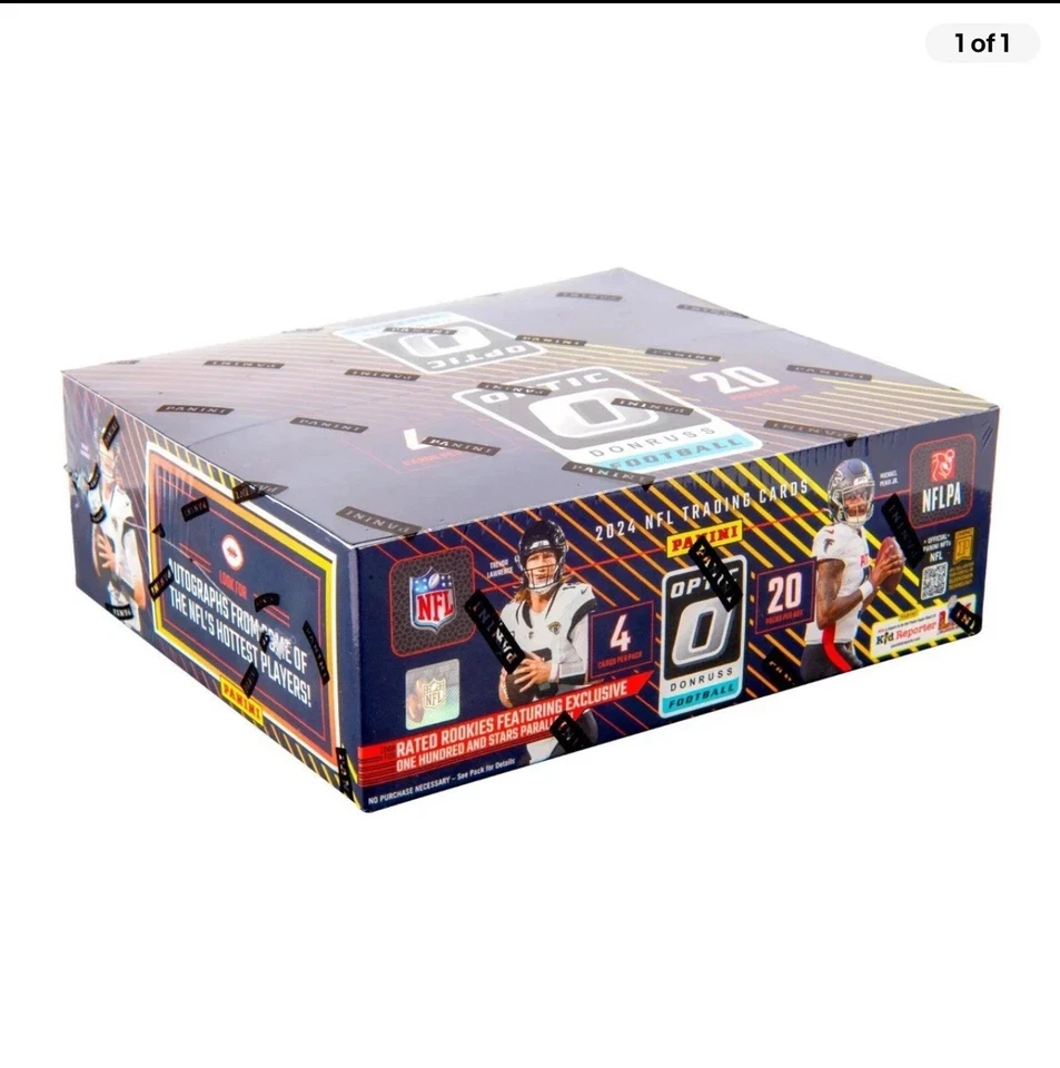 2024 PANINI DONRUSS OPTIC NFL FÚTBOL AMERICANO CAJA SELLADA 🏈 CENTRO/CIUDADES Foto 1 de 1