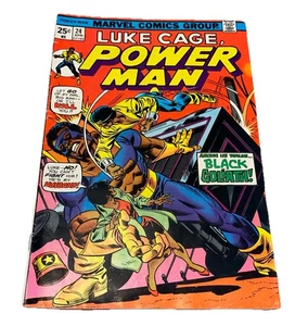 Marvel Comics Power Man #24 Key Issue Luke Cage 1st Appearance Black Goliath - Picture 1 of 11