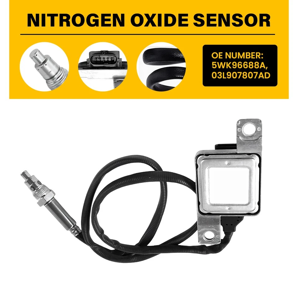 NOX Sensor 5 Pins Fits VW Passat 2.0L 2012-2015 Audi A4 A5 A6 A7 A8 Q5 5WK96688A - Image 1 of 4