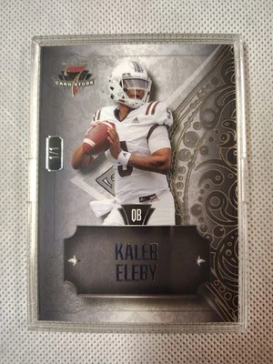 2023 Wild Card 7 Card Studs Kaleb Eleby 1/1 Grey Diamond RC  - Image 1 of 2