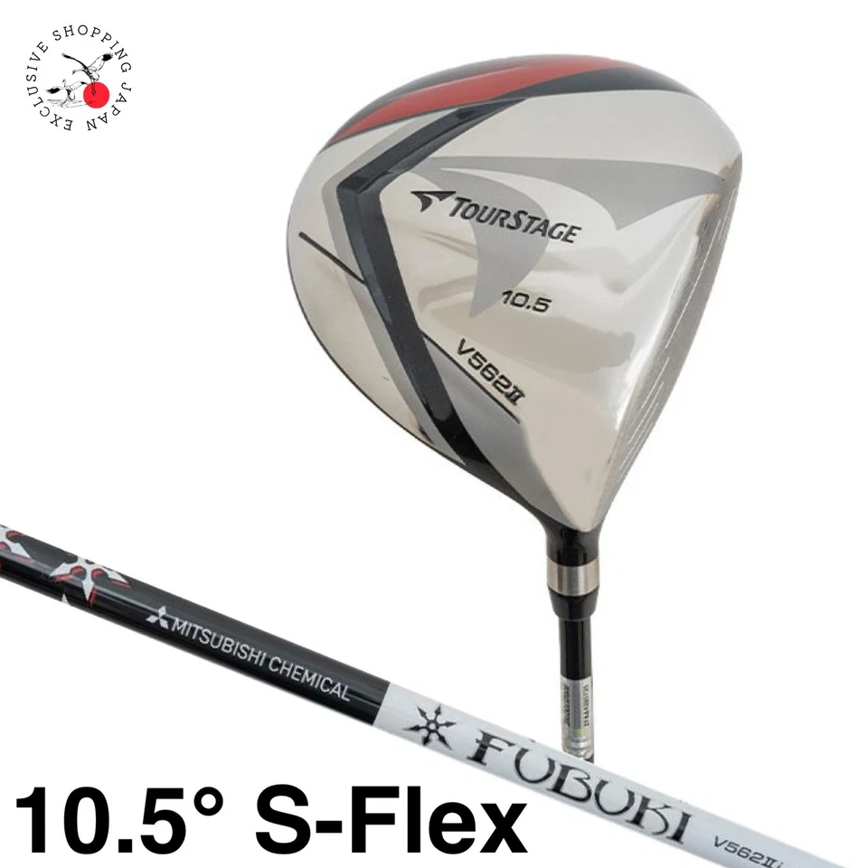 Bridgestone TourStage V562II Driver 10.5° S-Flex FUBUKI V562II Graphite Shaft - Image 1 of 4