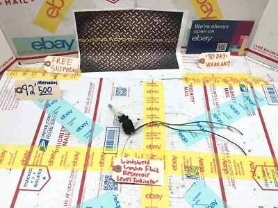 90-93 MERCEDES-BENZ 500SL LAVADORA PARABRISAS DEPÓSITO INDICADOR DE NIVEL DE FLUIDO Foto 1 de 4