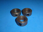 9/16 Bore Shaft Collar With Set Screw Hole, Lot Of 3 Free Shipping Wg1416